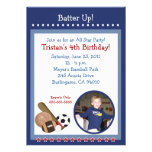 ALL STARS SPORTS FAN 5x7 Birthday Invitation