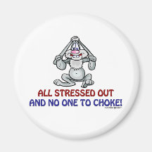 All Stressed Out Fridge Magnets
