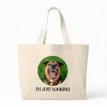 All Teeth - Mean Dog Tote Bags