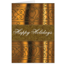 All that glitters gold Christmas Card