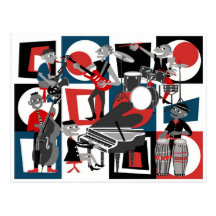 All That Jazz Postcard