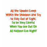 All the Spooks CreepWithin the Shadows and Tryt... t-shirts