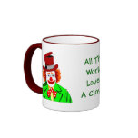 All The World Loves a Clown Ceramic Mug