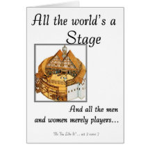 All the worlds a stage cards