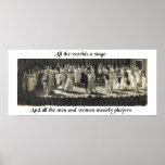All The World's A Stage posters
