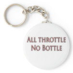 All Throttle No Bottle Key Chain