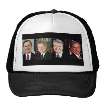 All Together /George H. W. Bush/Bill Clinton Mesh Hat