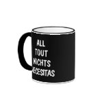 All Tout Nichts Necesitas Mugs