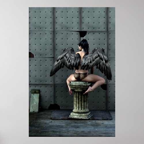 All You Get Gothic Art Poster print