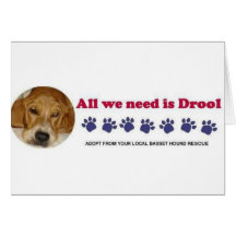 All You Need is Drool Greeting Cards