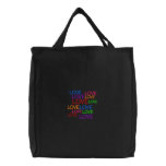 all you need is love 2! embroidered bags