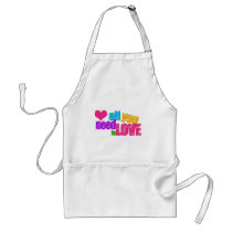 ALL YOU NEED IS LOVE APRONS