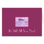 All You Need Is Love, cards