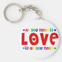 All you Need is Love Key Chain