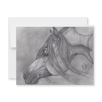 Allah's Grace Arabian Horse by MidnightDreamer