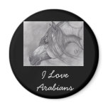 Allah's Grace Arabian Horse magnets