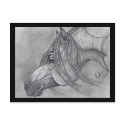 Allah's Grace Arabian Horse by MidnightDreamer