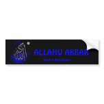 ALLAHU AKBAR Bumper Sticker bumper stickers