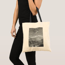 Allain Mallet's Moon Canvas Bag