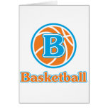 Allaire Orange Basketball Card