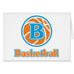 Allaire Orange Basketball Card