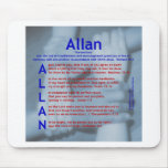 Allan Acrostic Mouse Pad