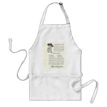 Allan "Rocky" Lane Buttermilk Pancake Recipe Apron