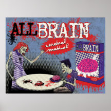 AllBrain - Cerebral Matinal Print
