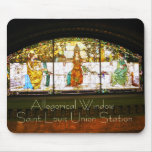 Allegorical Window - ST Louis Union Station mousepads