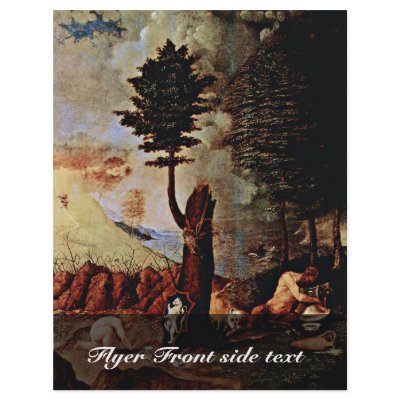 Allegory (Allegory Of Prudence Or Wisdom) By Lotto Full Color Flyer by Artcollection