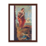Allegory Of Hope By Guardi Francesco Postcard