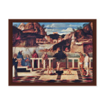 Allegory Of Purgatory By Bellini Giovanni Postcards