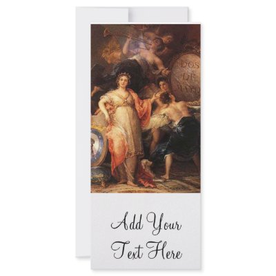 'Allegory of the City of Madrid' Rack Card Design by artthroughtheages