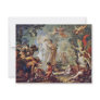 Allegory Of The Four Seasons By Platzer Johann Geo Personalized Invitation
