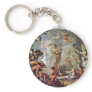 Allegory Of The Four Seasons By Platzer Johann Geo Key Chain