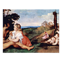 Allegory Of The Three Ages Of Man By Tizian Invitations