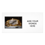 Alleluia (Bible & Sash) Customized Photo Card