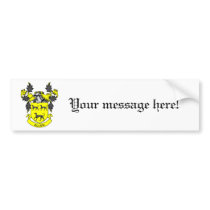 Allen Family Crest bumper stickers