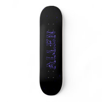 allen lightning star laser custom skateboard deck