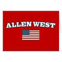 Allen West for America Card
