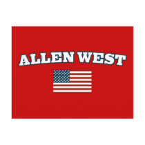 Allen West for America Postcard