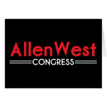 Allen West for Congress Greeting Cards