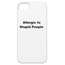 Allergic iPhone 5 Cover