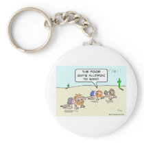 allergic sand desert crawlers keychains
