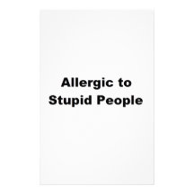 Allergic Stationery