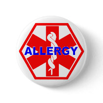 ALLERGY ID TAG PIN