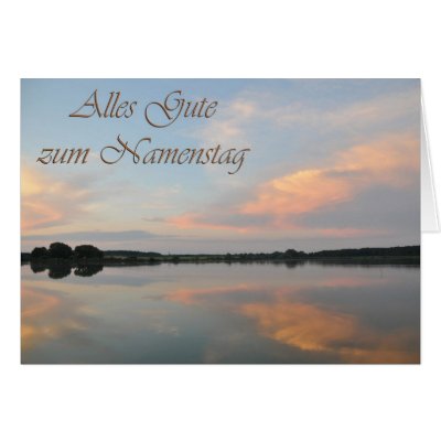 Alles Gute zum Namenstag by Rainmountain