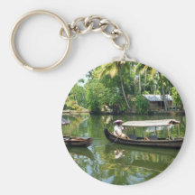 Alleypey backwaters, india key chains