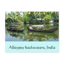 Alleypey backwaters, india