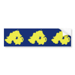 Alliance Northern Ireland flag Bumper Stickers